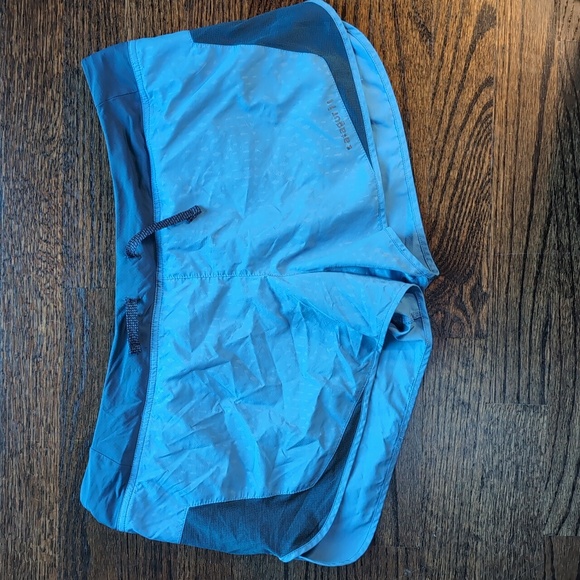 Patagonia Strider Blue Running Shorts - Size Medium - Picture 1 of 6